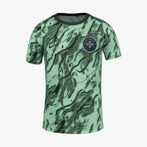 Racing Louisville FC 2025 чоловічі Nike NWSL Short-Sleeve Pre-Match Top колір зелений