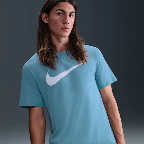 Nike Sportswear Swoosh мужские футболка синий