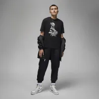 Nike Jordan Flight жіноча Graphic футболка колір чорний