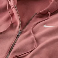 Nike Sportswear Phoenix Fleece женская оверсайз Full-Zip Толстовка с капюшоном Pink