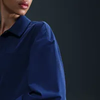 Nike 24.7 PerfectStretch жіноча Dri-FIT оверсайз Long-Sleeve Shirt блакитний