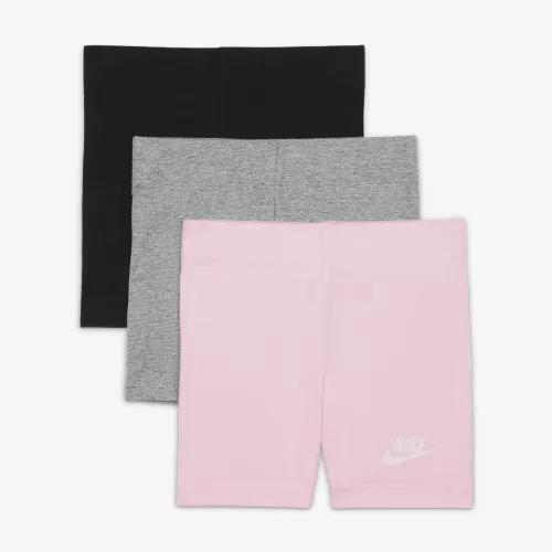 Nike Toddler 3 пары Bike шорты набор цвет черный