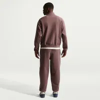 Nike Solo Swoosh мужские Fleece Quarter-Zip Top цвет фиолетовый