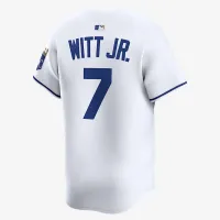 Bobby Witt Jr. Kansas City Royals мужские Nike Dri-FIT ADV MLB Limited Jersey цвет белый