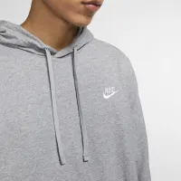 Nike Sportswear Club чоловічі Jersey Pullover Толстовка з капюшоном колір сірий