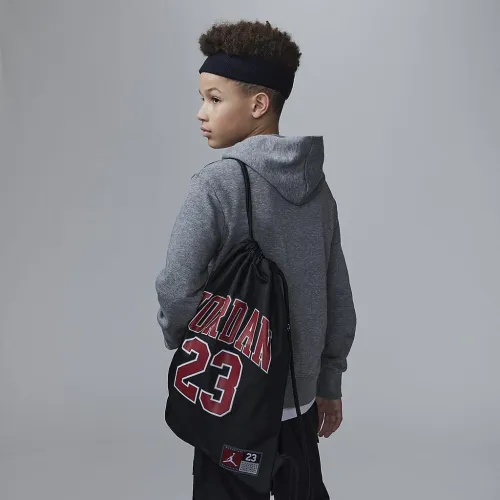Nike Jordan Jersey Gym Sack (8.25L) колір чорний