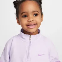Nike E1D1 Toddler Quarter-Zip Top and Pants набор цвет фиолетовый