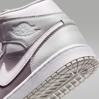 Nike Air Jordan 1 Mid женская Кроссовки цвет серый
