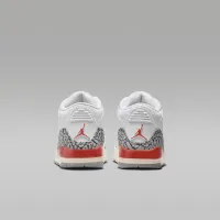Nike Jordan 3 Retro Little дитячі Кросівки колір білий