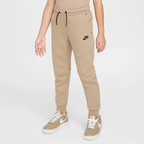 Nike Sportswear Tech Fleece Big детские Joggers цвет коричневый