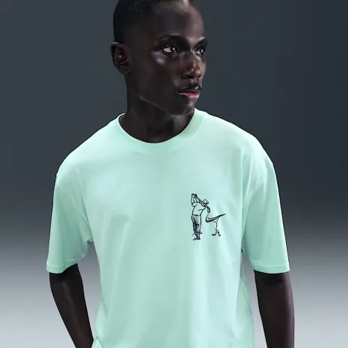 Nike чоловічі Max90 для гольфу футболка колір зелений