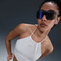 Nike Sportswear Chill Terry женская Slim Cropped French Terry Halter Top цвет коричневый
