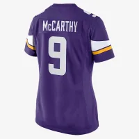 J.J. McCarthy Minnesota Vikings жіноча Nike NFL Game Jersey колір фіолетовий