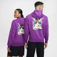 Nike Sportswear Club Толстовка с капюшоном цвет фиолетовый
