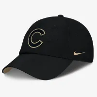 Chicago Cubs Club мужские Nike MLB Adjustable Hat цвет черный
