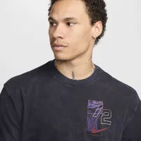 Nike чоловічі Max90 баскетбольні футболка колір чорний