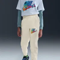 Nike Sportswear Club Fleece Big детские Joggers цвет коричневый