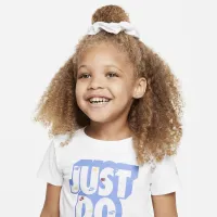 Nike Relaxed Tee and Scrunchie комплект Toddler 2-Piece комплект колір білий