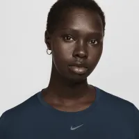 Nike One Classic женская Dri-FIT Long-Sleeve Top синий