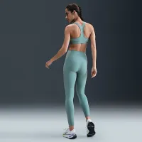 Nike One женская С высокой Талией 7/8 лосины с карманамицвет зеленый