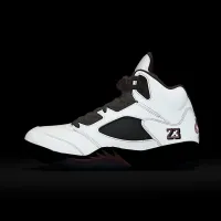 Nike Air Jordan 5 Retro чоловічі Кросівки колір білий