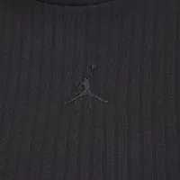 Nike Jordan женская Long-Sleeve Knit Top цвет черный