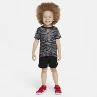 Nike Sportswear Paint Your Future Dri-FIT Toddler шорти комплект колір чорний