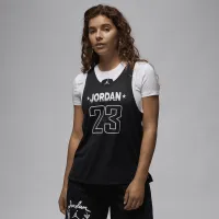 Nike Jordan 23 Jersey жіноча Tank колір чорний
