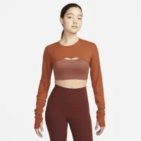Nike Yoga Luxe женская Shrug Brown