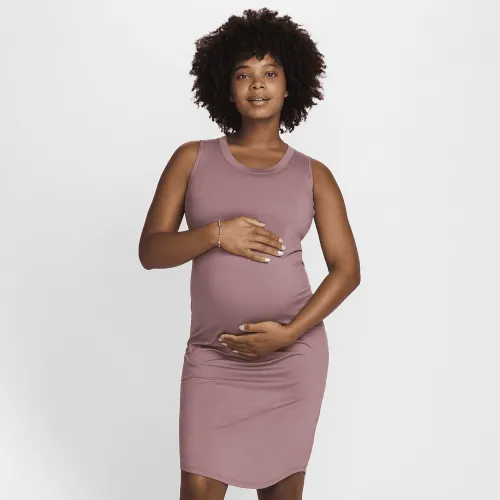 Nike (M) женская Dri-FIT Slim-Fit Knit Костюм (Maternity) цвет фиолетовый