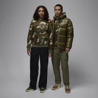 Nike Jordan MVP мужские Camo Pullover Толстовка с капюшоном цвет коричневый