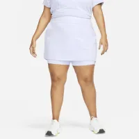 Nike Dri-FIT Bliss жіноча Mid-Rise тренувальні Skort (великі розміри) колір фіолетовий