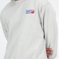 Кофта/футболка New Balance MT41547AHH - Серая