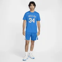 Giannis Antetokounmpo Greece чоловічі Nike баскетбольні футболка блакитний