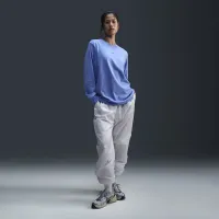 Nike Sportswear женская Loose Long-Sleeve футболка синий