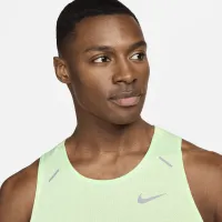 Nike Rise 365 Men's Dri-FIT Running Tank Green