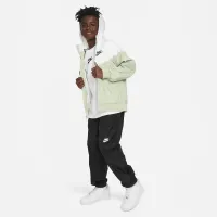 Nike Sportswear Windrunner Big детские (для мальчиков) Loose Hip-Length Hooded Куртка цвет зеленый