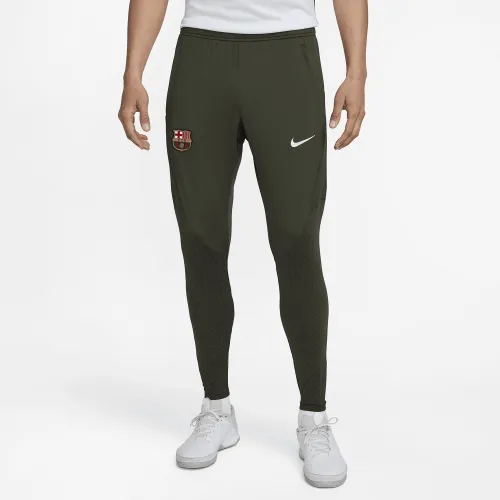 FC Barcelona Strike чоловічі Nike Dri-FIT Knit Soccer Pants колір зелений