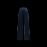 Nike Sportswear Phoenix Fleece женская С высокой Талией Wide-Leg Sweatpants синий