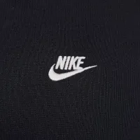 Nike Club Fleece мужские оверсайз French Terry Crew цвет черный