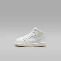 Nike Jordan 1 Mid Baby/Toddler Кросівки колір білий