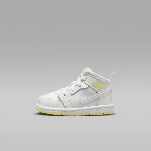 Nike Jordan 1 Mid Baby/Toddler Кросівки колір білий