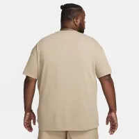 Nike Sportswear Premium Essentials мужские футболка цвет коричневый