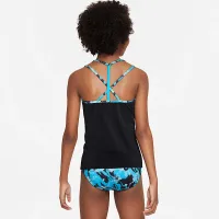 Nike Big дитячі (Girls') T-Crossback Tankini комплект блакитний