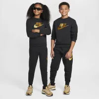 Nike Sportswear Club Fleece Big детские Crew-Neck свитшот цвет черный
