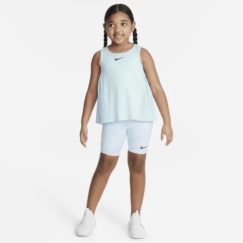 Nike Dri-FIT Prep in Your Step Little дитячі шорти комплект блакитний