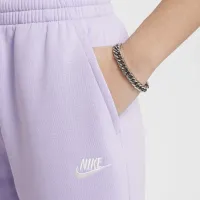 Nike Sportswear Club Fleece Big дитячі Loose Pants колір фіолетовий