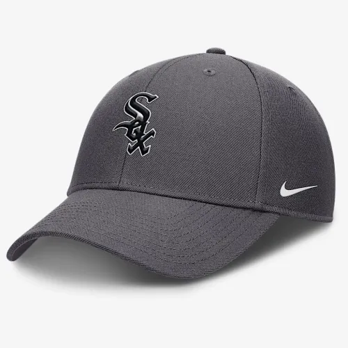 Chicago цвет белый Sox Club мужские Nike Dri-FIT MLB Adjustable Hat цвет серый