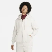 Nike Sportswear Phoenix Fleece жіноча оверсайз Full-Zip Толстовка з капюшоном колір коричневий