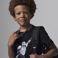 Nike Jordan Jumpman Heirloom Little дитячі Graphic футболка колір чорний